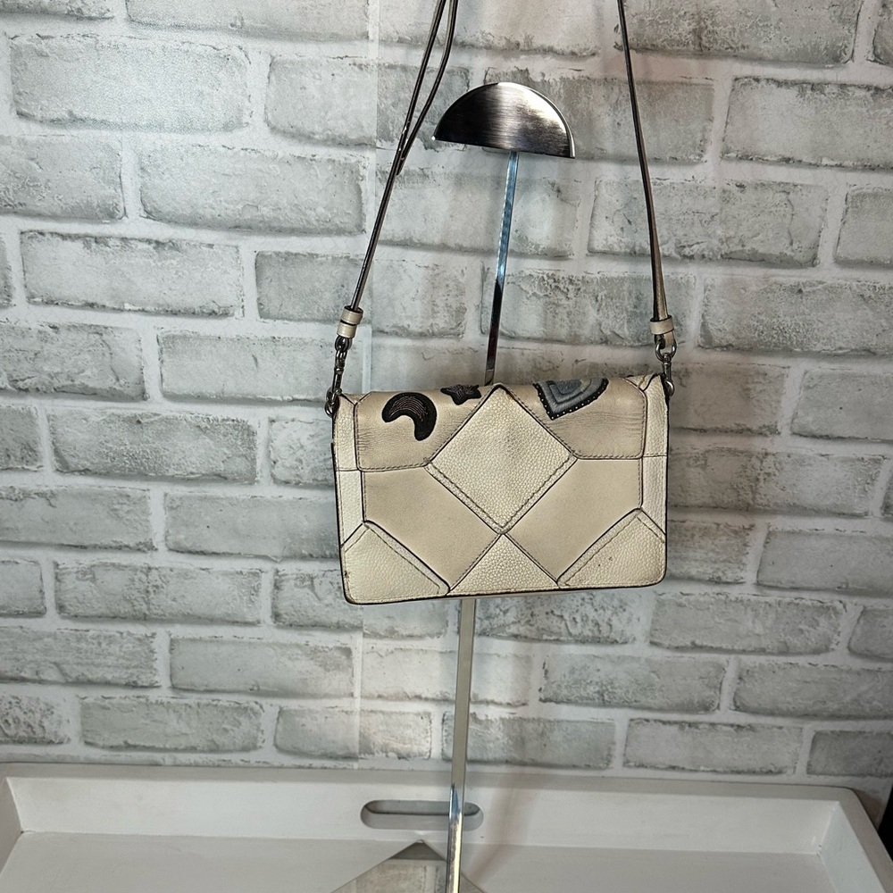 Coach Cream and Black Crossbody Bag - Picture 2 of 6